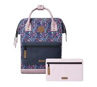 Cabaïa - Adventurer Rucksack Honfleur Medium 18L - Wasserabweisend - Laptopfach bis zu 13 Zoll - 2 Vordertaschen - vegan zertifiziert - Rucksack für Reisen und Arbeit, Damen & Herren - Violett