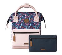 Cabaïa - Adventurer Rucksack Honfleur Medium 18L - Wasserabweisend - Laptopfach bis zu 13 Zoll - 2 Vordertaschen - vegan zertifiziert - Rucksack für Reisen und Arbeit, Damen & Herren - Violett