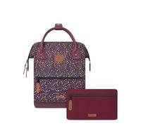Cabaïa - Adventurer Rucksack Lausanne Mini 10L - Wasserabweisend - Laptopfach bis zu 10,5 Zoll - 2 Vordertaschen - vegan zertifiziert - Rucksack für Reisen und Arbeit, Damen & Herren - Violett