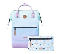 Cabaïa Backpack Adventurer Large Mykonos purple and green