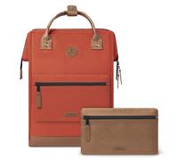 CABAIA - Rucksack - Modell Bogota - 25L - Unisex & Geräumig - Ideal als Handgepäck, für die Arbeit & Abenteuer - Großes Volumen - 2 Austauschbare Taschen - Wasserabweisend & Vegan zertifiziert