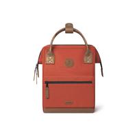 Cabaïa - Adventurer Rucksack Bogota Mini 10L - Wasserabweisend - Laptopfach bis zu 10,5 Zoll - 2 Vordertaschen - vegan zertifiziert - Rucksack für Reisen und Arbeit, Damen & Herren - Orange