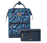 CABAIA - FONTAINEBLEAU MULTICO BLUE, MEDIUM
