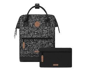 CABAIA - CABAIA AMIENS Adventurer M mit Vortasche schwarz/weiß Multicolor