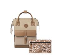 CABAIA - KUALA LUMPUR CREAM x CAMEL LEATHER, SMALL