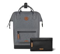 Cabaia Daypack Adventurer Melanged Large 48 cm Laptopfach Grau