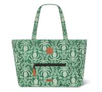 Cabaia Maxi Tote Bag Quilted Shopper Tasche 40 cm grün
