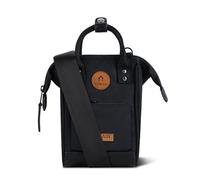 Cabaïa Nano Bag Berlin - Umhängetasche 1,8 L für Damen und Herren - recyceltes, wasserabweisendes und veganes Material - kompaktes und praktisches Design - Schwarz