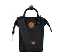 Cabaïa Nano Bag Berlin - Umhängetasche 1,8 L für Damen und Herren - recyceltes, wasserabweisendes und veganes Material - kompaktes und praktisches Design - Schwarz