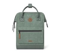 Cabaia Rucksack Adventurer – 2 auswechselbare Vortaschen – Medium Niagara Grün