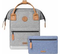 Cabaïa - Rucksack 12L mit austauschbaren Vordertaschen - Adventurer Small New York - Grau Grau one size