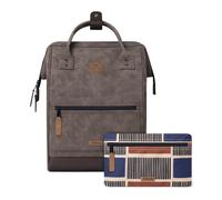 CABAIA - Rucksack - Modell Papeete - 23L - Unisex & Vielseitig - Ideal für Arbeit & Wochenendausflüge - Ausgewogenes Volumen - 2 Austauschbare Taschen - Wasserabweisend & Vegan zertifiziert