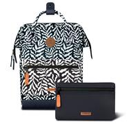 Cabaia Rucksack Adventurer Medium Luanda Schwarz Weiß