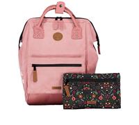 Cabaia Rucksack Adventurer Medium mit zwei auswechselbaren Vortaschen Gold Coast