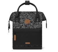 Tagesrucksack CABAIA "Small" Gr. B/H/T: 23 cm x 32 cm x 13 cm, blau (graublau) Rucksäcke Tagesrucksäcke Cityrucksack mit austauschbaren Vordertaschen (39063018-0)