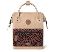 Cabaïa - Adventurer Rucksack Luxor Mini 10L - Wasserabweisend - Laptopfach bis zu 10,5 Zoll - 2 Vordertaschen - vegan zertifiziert - Rucksack für Reisen und Arbeit, Damen & Herren - Beige