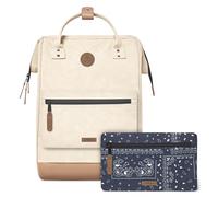 Cabaïa Rucksack Damen Adventurer Andenne 23L - Wasserabweisend | Laptopfach 15" · Handgepäck · Weite Öffnung · MOLLE-Taschen · Vegan zertifiziert · Langlebig