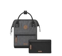 Cabaïa Rucksack Damen Adventurer Luxembourg 18L - Wasserabweisend | Laptopfach 13" · Handgepäck · Weite Öffnung · MOLLE-Taschen · Vegan zertifiziert · Langlebig