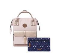 Cabaïa Rucksack Damen Adventurer Queretaro 10L - Wasserabweisend | Laptopfach 10,5" · Handgepäck · Weite Öffnung · MOLLE-Taschen · Vegan zertifiziert · Langlebig