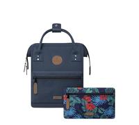 Cabaïa Rucksack Adventurer S Reykjavik – wasserabweisend, vegan, Laptopfach bis 10,5 Zoll – Blau