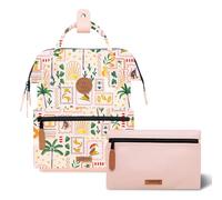 Cabaïa Rucksack Freizeitrucksack mit Laptopfach Adventurer All Over Backpack 10L Kotor mehrfarbig