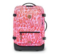 Cabaïa Rucksack mit Laptopfach Soft Suitcase 2 Wheels All Over Trolley 48L Zante pink 51cm