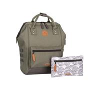 CABAIA - Rucksack - Modell Detroit - 23L - Unisex & Vielseitig - Ideal für Arbeit & Wochenendausflüge - Ausgewogenes Volumen - 2 Austauschbare Taschen - Wasserabweisend & Vegan zertifiziert