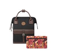 CABAIA - Rucksack - Modell Managua - 12L - Unisex & Kompakt - Ideal für den Stadtalltag & kurze Ausflüge - Fach für 10” Tablet - 2 Austauschbare Taschen - Wasserabweisend & Vegan zertifiziert