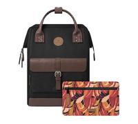 CABAIA - Rucksack - Modell Managua - 23L - Unisex & Vielseitig - Ideal für Arbeit & Wochenendausflüge - Ausgewogenes Volumen - 2 Austauschbare Taschen - Wasserabweisend & Vegan zertifiziert