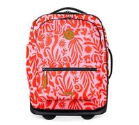 Cabaïa Rucksack Soft Suitcase 2 Wheels All Over Trolley 27L Zante pink 42cm