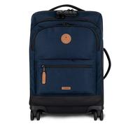 Cabaia Soft Suitcase Small 4 Rollen Kabinentrolley S 55 cm Laptopfach blau