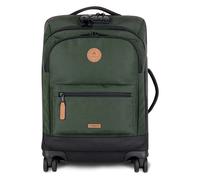 CABAIA Damen Herren Trolley Soft Suitcase 4 Wheels Small One Size