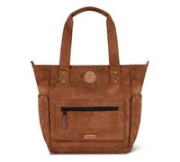 Cabaia Tote Bag Pro Suede Schultertasche 36 cm braun