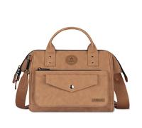 Cabaia Umhängetasche Crossbody Moscow mit austauschbarer Fronttasche Cognac