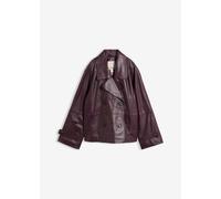 Cabanjacke aus Lammnappa-Leder 48