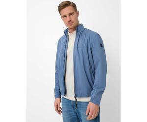 Cabanjacke BRAX "Style CALVIN", Herren, Gr. 5XL, blau (ocean), Web, 60% Baumwolle, 38% Polyamid, 2% Elasthan, Jacken (26565422-5XL) ocean