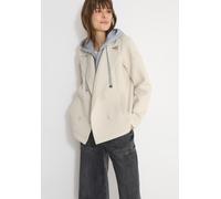 Cabanjacke CECIL, Damen, Gr. XL (44), dust beige, Stoff, Obermaterial 1: 93% Polyester, 7% Elasthan; Obermaterial 2: 82% Baumwolle, 18% Polyester, unifarben, comfort fit normal, ohne Ausschnitt, Bündc