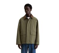 Cabanjacke MARC O'POLO DENIM "regular fit wasserabweisend und leicht wattiert", Herren, Gr. L, schwarz moss, Obermaterial: 60% Baumwolle, 40% Polyamid, regular fit normal, Jacken (50596403-L) schwarz