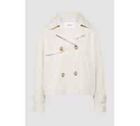 Cabanjacke mit Raglanärmeln und Streifenfutter 38 creme 2160422.0330.38