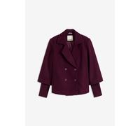 Cabanjacke mit Strickärmeln 44