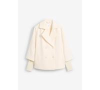 Cabanjacke mit Strickärmeln 46