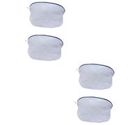 Cabilock 2 Sätze Schuhbeutel Schutztasche Aufbewahrungssack Verdickte Waschbeutel Netztaschen Mit Reißverschluss Wäsche Reinigungsbeutel Sneaker-waschtaschen Polyester Blue 2 Stücke * 2