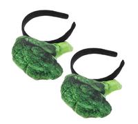 Cabilock 2 Stück-Pack Stirnbänder Praktisches Rutschfestes Haarband für Damen Vielseitiger Kopfschmuck für Halloween Partys und Gesichtsreinigung