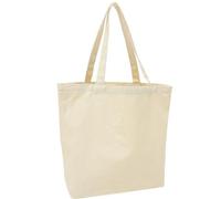 Cabilock 2 Stück Robuste Canvas weintaschen Waschbare Wiederverwendbare Einkaufstaschen mit Verstärkten Griffen Geräumig und Vielseitig als Utility tote für Alltag und Reisen Geeignet