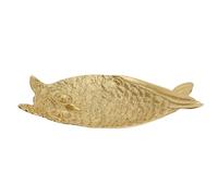 Cabilock Antikes Schmucktablett aus Zinklegierung Eulen Schmuckablage für Ringe und Halsketten Dekoratives Metall Serviertablett für Schmuckaufbewahrung und Geschenk