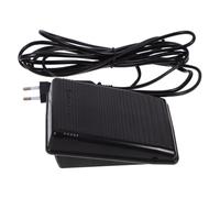 Cabilock Multifunktionales Nähmaschinen Fußpedal mit 3 Pol Stecker für Haushaltsnähmaschinen Fußsteuerungspedal zur Steuerung von Start und Stopp Kompatibel mit Eu Netzkabel Sicher und