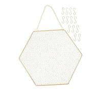 Cabilock Wand-ohrring-organizer Aus Eisen Hängendes Ohrring-aufbewahrungsregal Dekorativer Schmuckhalter Für Ohrringe Und Ohrstecker Ordnungshelfer Für Ankleidezimmern