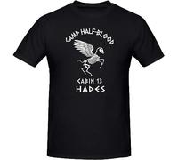 Cabin 13 Camp Half Blood Skeleton Hades Percy Jackson Olympians Boy Shirt T-Shirt Tee Style Hot Deals M