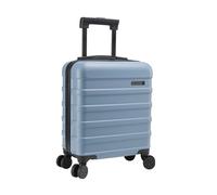 Cabin Max Anode 30L 45x36x20 cm Handgepäck Koffer - leicht, Hartschale, 4 Räder, Leichtes Handgepäck geeignet für Easyjet unter dem Sitz (Elemental Blau 45 x 36 x 20 cm)