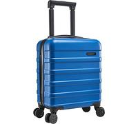 Cabin Max Anode 30L 45x36x20 cm Handgepäck Koffer - leicht, Hartschale, 4 Räder, Leichtes Handgepäck geeignet für Easyjet unter dem Sitz (Ägäis Blau 45 x 36 x 20 cm)